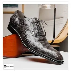 Caporicci | Shoes | Caporicci 114 Grey Genuine Alligator 